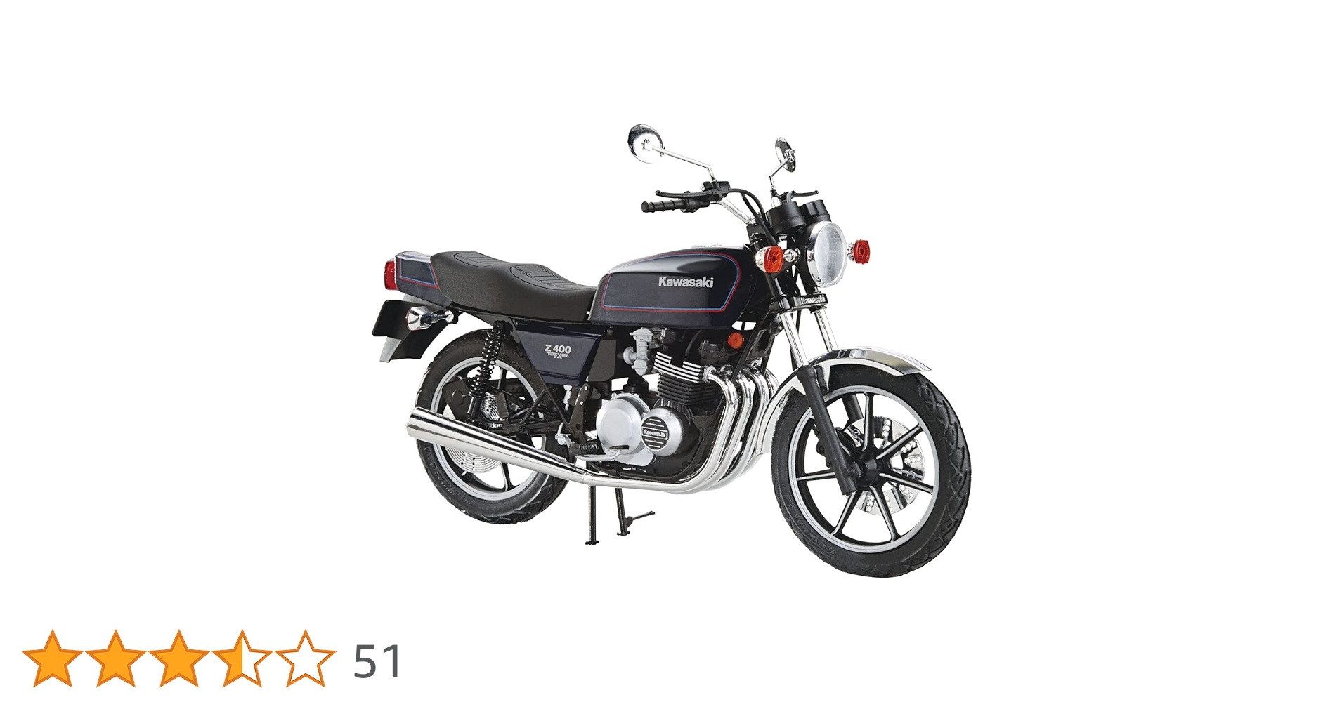 Z400FX完成品 青島文化教材社 1/12 ザ・バイク No.34 カワサキ KZ400E Z400FX